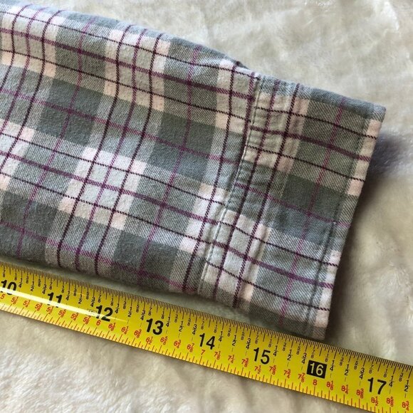 Jachs New York Plaid Flannel Fleece Lined Shacket Small - Picture 7 of 9